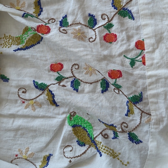 Farm Rio Embroidered midi/maxi skirt - Picture 6 of 12